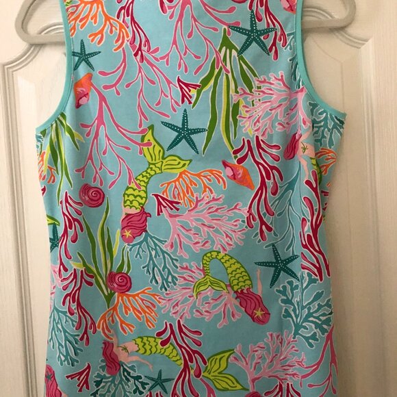 Ana Clare Woman's Sleeveless V Neck Coastal Top NWT - Picture 2 of 2